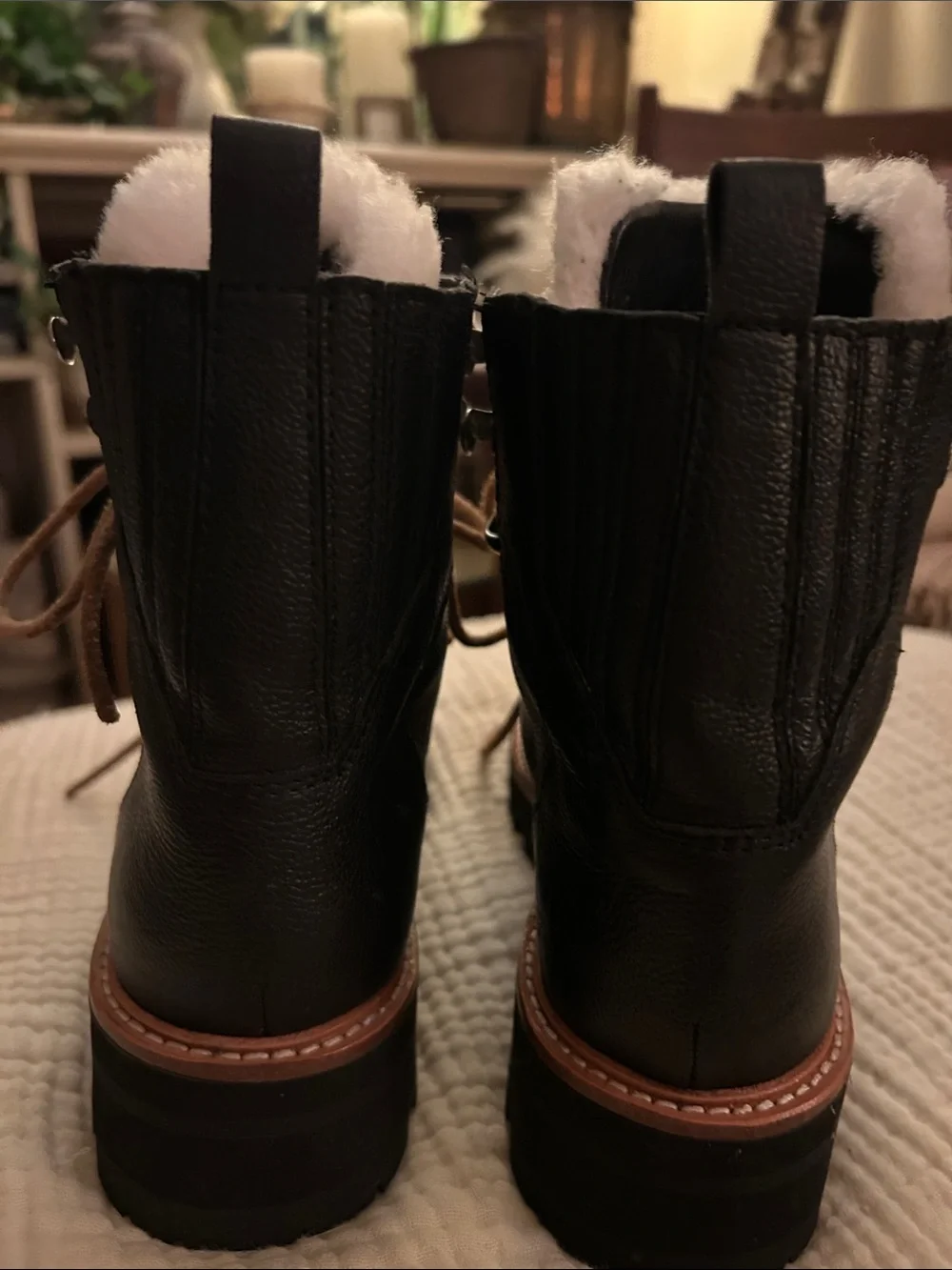 Marc Fisher black leather